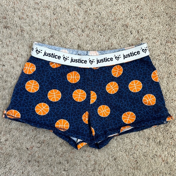 Justice Other - GIRLS Justice basketball sleep shorts size 14